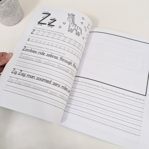 Silly Sentences Handwriting Practice Workbook - Picture 10 of 12